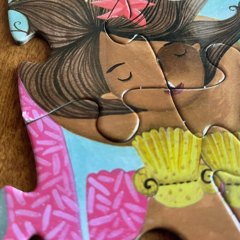 Mudpuppy horses and mermaids cube puzzles